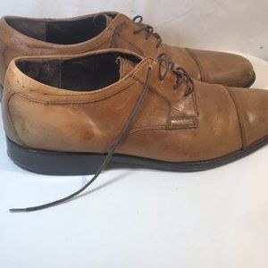 Brown Lace Up Loafers 11.5